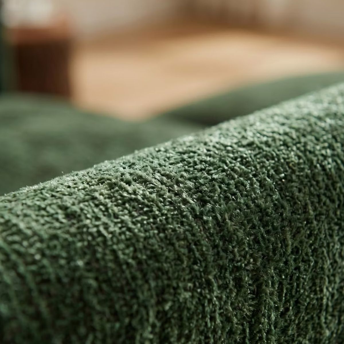 Chenille Accent Chair with Deep Seat, High-Density Foam & 300-Lb Capacity