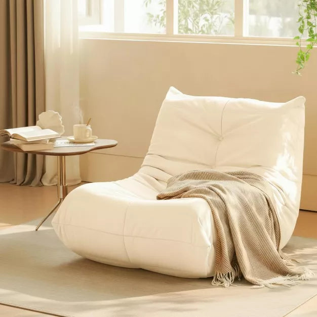 Oversized Bean Bag Chair for Adults – Memory Foam Floor Sofa for Living Room, Bedroom & Office