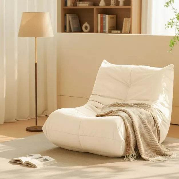 Oversized Bean Bag Chair for Adults – Memory Foam Floor Sofa for Living Room, Bedroom & Office