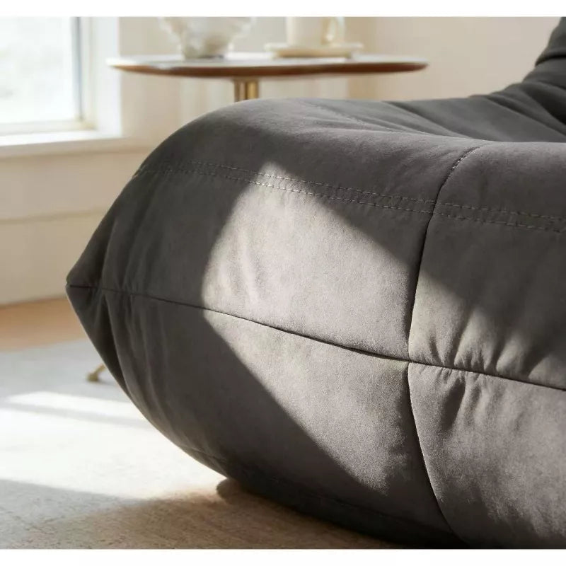Adult Armless Floor Sofa Oversized Floor Chair for Living Room, Bedroom & Office