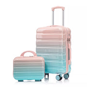 Kids Spinner Luggage Set 14"/20" PC Hard Shell Suitcase with Lock Wheels
