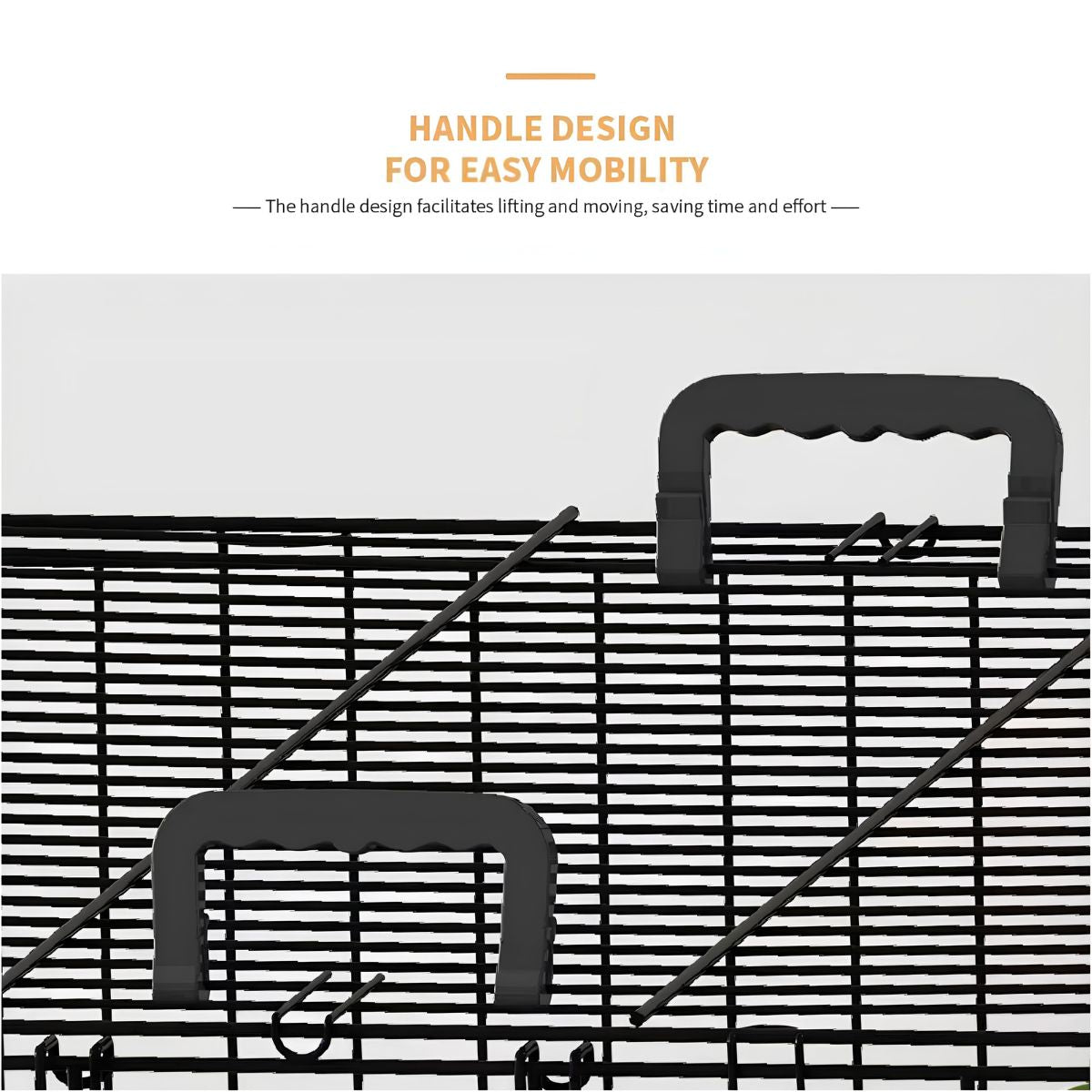 36 Inch Heavy Duty Double Door Dog Crate with Secure Bolt Lock System
