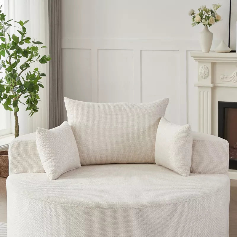 Sofa Bed Chair with Plush Sponge Cushion and No Assembly - 5 Colors