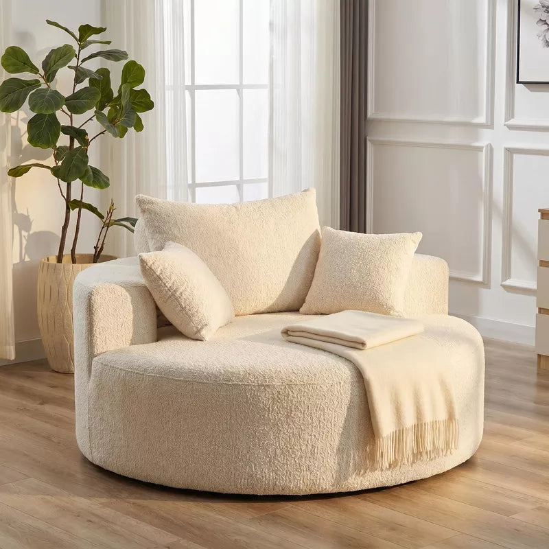 Sofa Bed Chair with Plush Sponge Cushion and No Assembly - 5 Colors