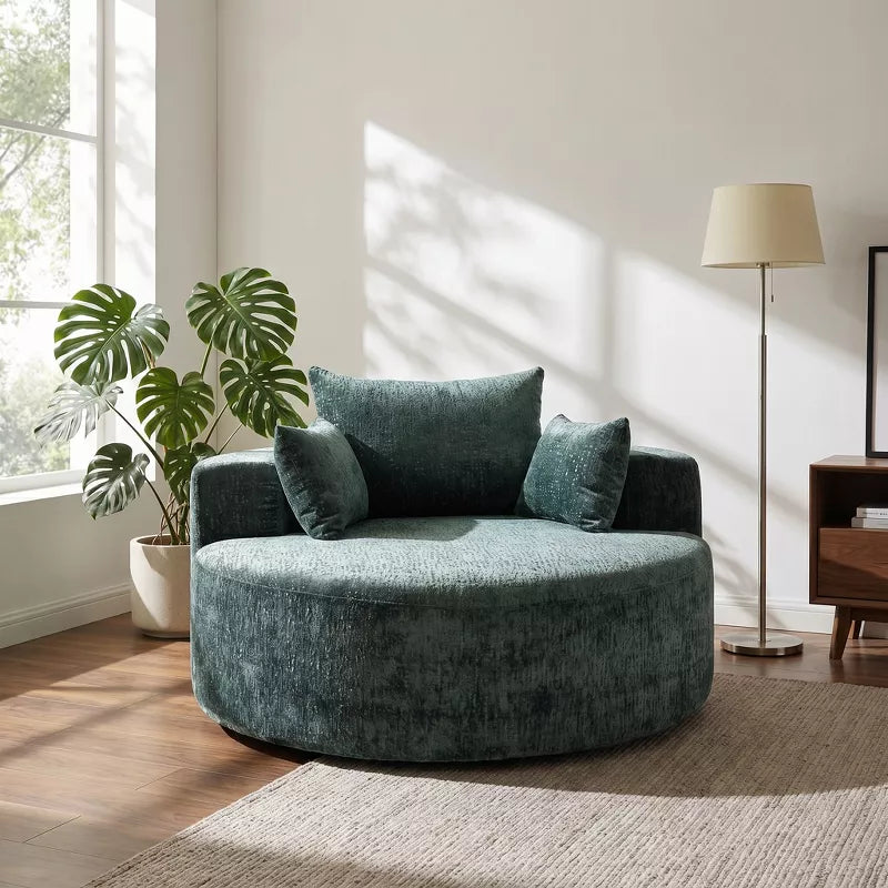 Sofa Bed Chair with Plush Sponge Cushion and No Assembly - 5 Colors