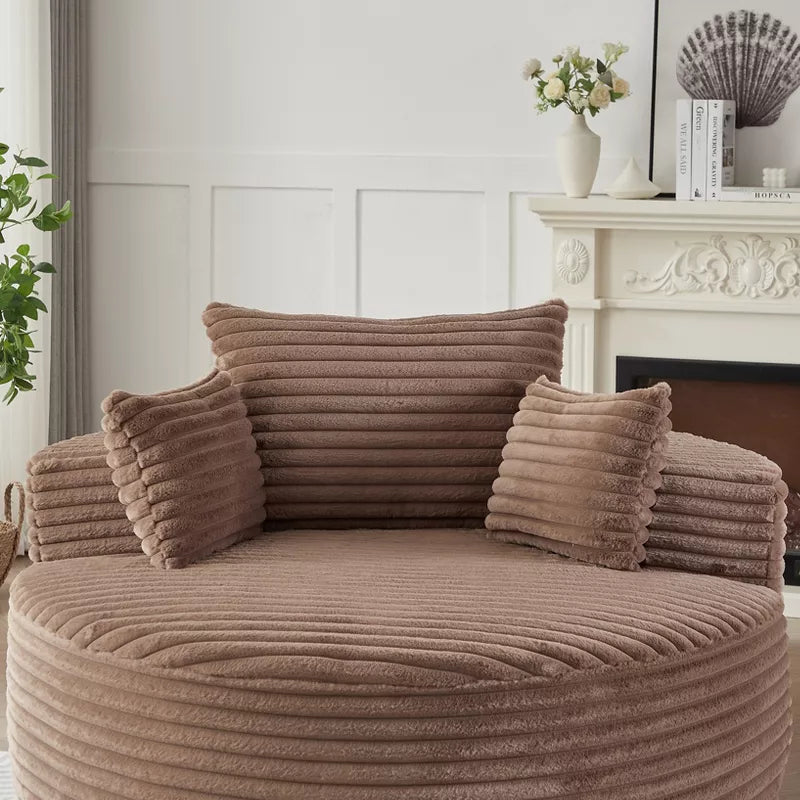 Sofa Bed Chair with Plush Sponge Cushion and No Assembly - 5 Colors