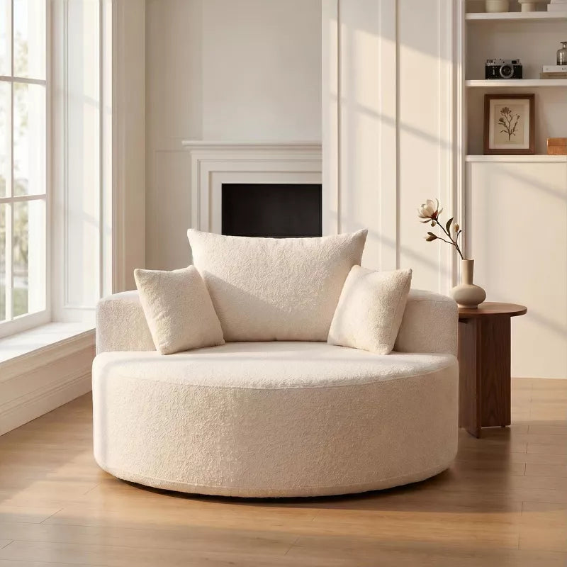 Sofa Bed Chair with Plush Sponge Cushion and No Assembly - 5 Colors