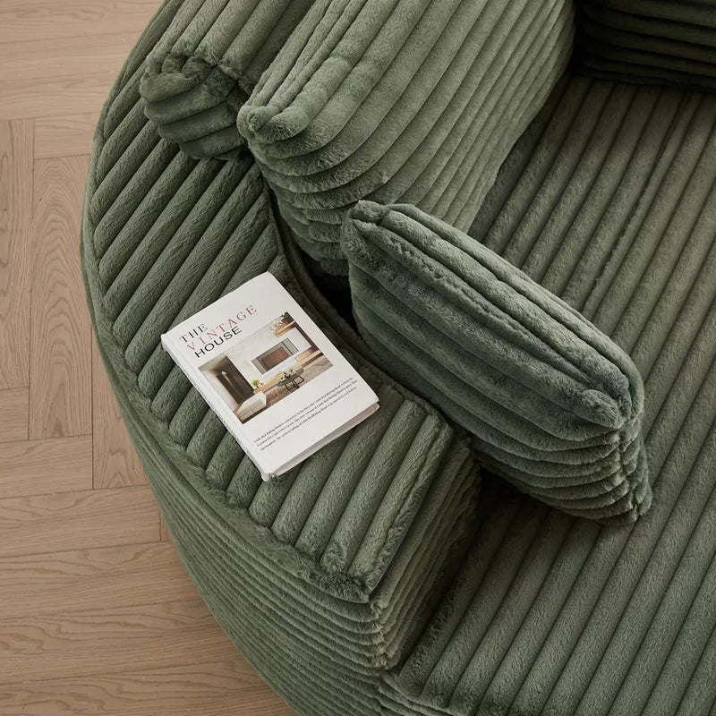 Sofa Bed Chair with Plush Sponge Cushion and No Assembly - 5 Colors