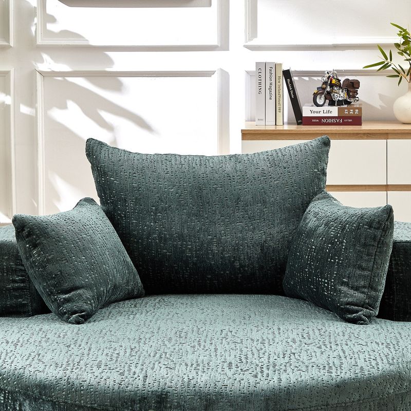 Sofa Bed Chair with Plush Sponge Cushion and No Assembly - 5 Colors