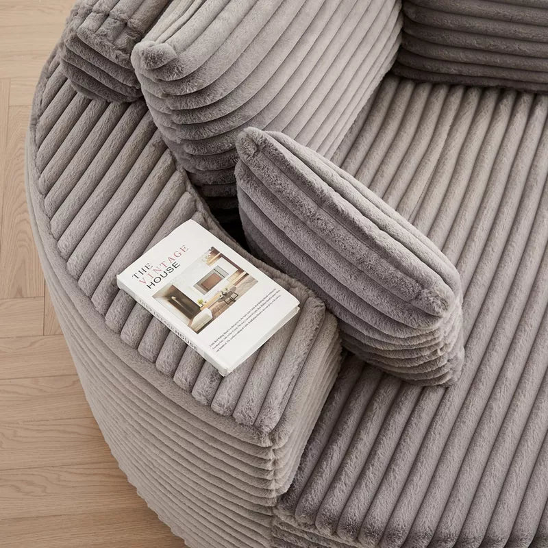 Sofa Bed Chair with Plush Sponge Cushion and No Assembly - 5 Colors