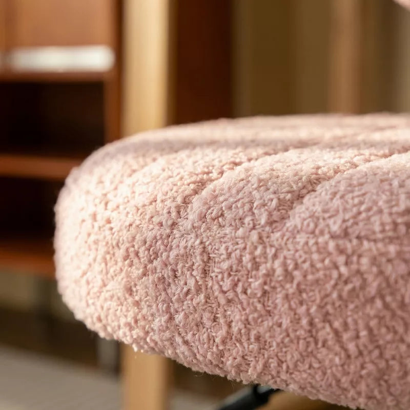 Ergonomic Cross-Leg Office Chair with Footrest for Meditation & Home