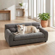 Orthopedic Dog Sofa Bed with Armrests & Backrest for Medium Dogs Indoor