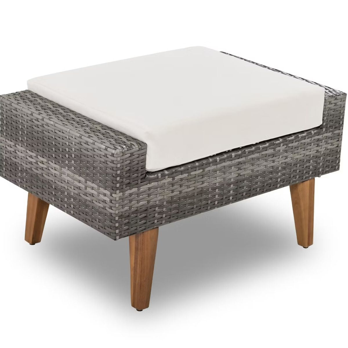 6-Piece Outdoor Patio Furniture Set with 86-Inch Wicker Sofa