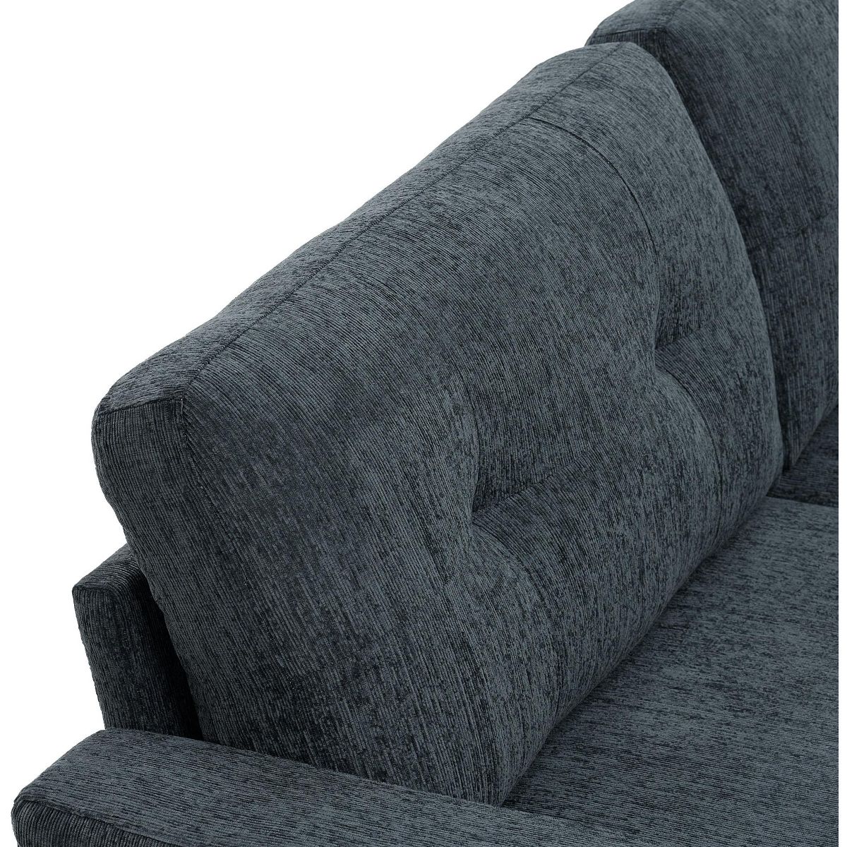 67.7" Loveseat Sofa with Tufted Upholstery, Foam Comfort & Wood Base