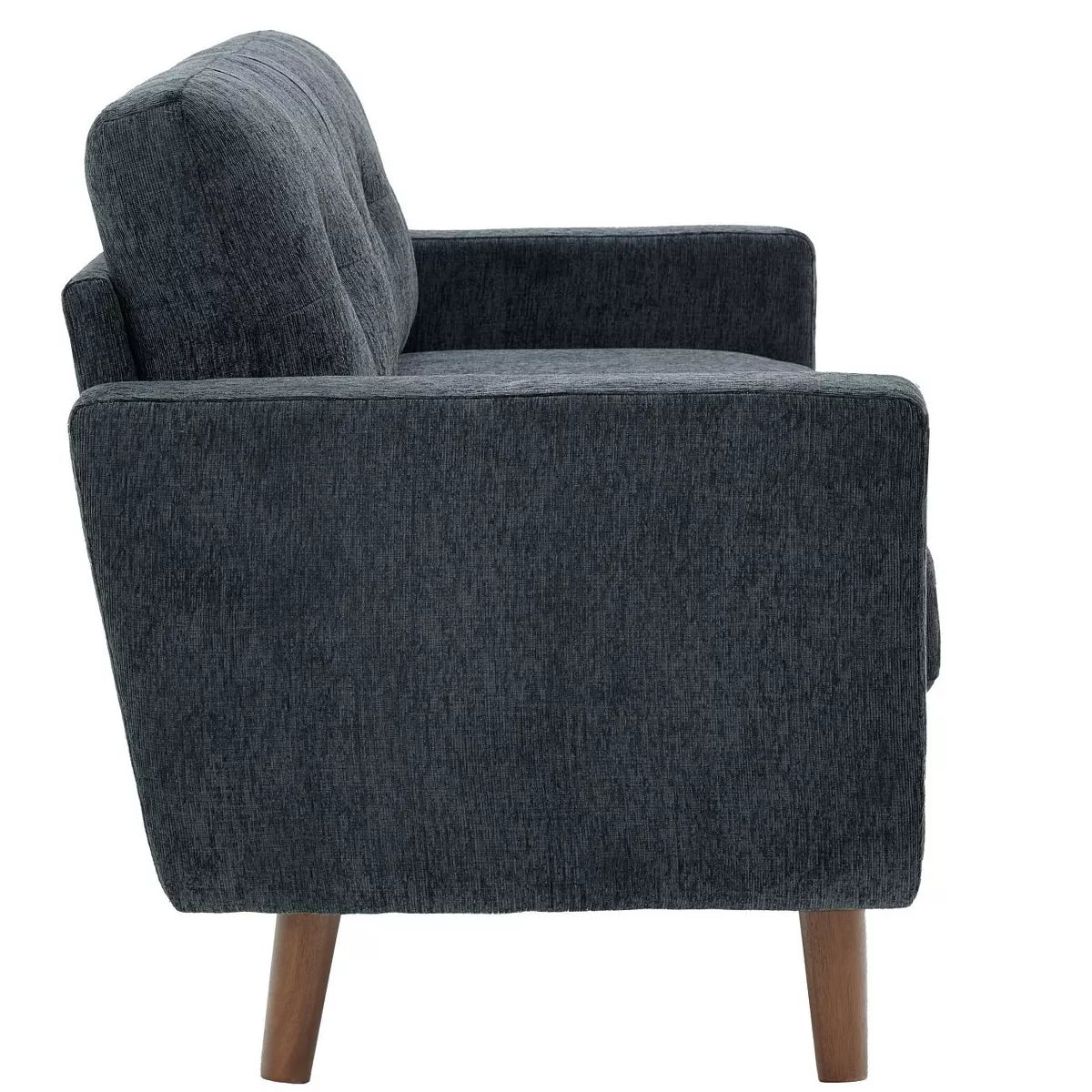 67.7" Loveseat Sofa with Tufted Upholstery, Foam Comfort & Wood Base