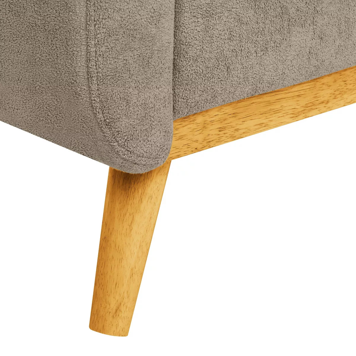 67.7" Loveseat Sofa with Tufted Upholstery, Foam Comfort & Wood Base