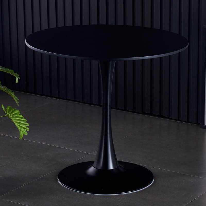Round White Tulip Dining Table for Apartment & Small Spaces