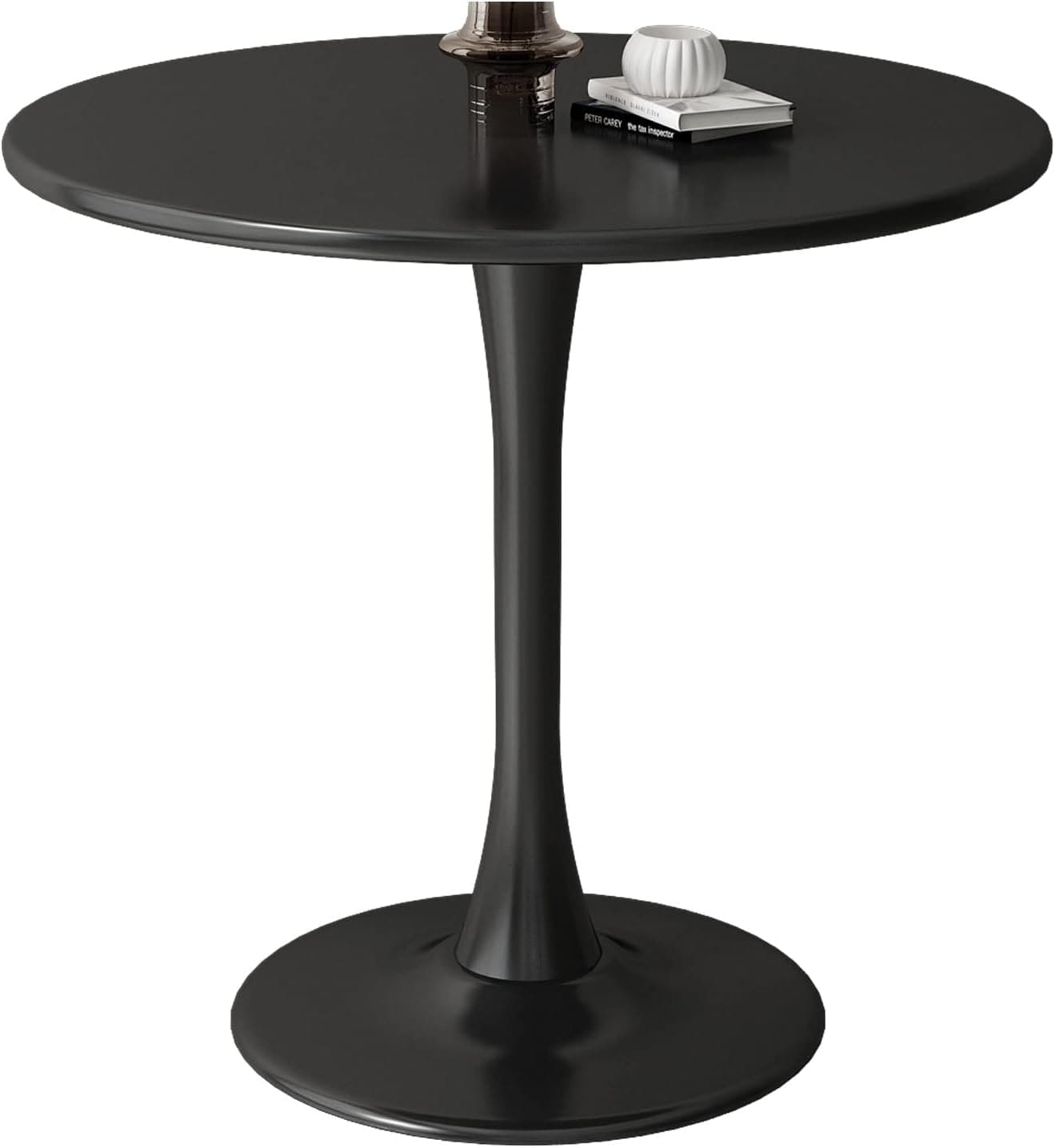 Round White Tulip Dining Table for Apartment & Small Spaces