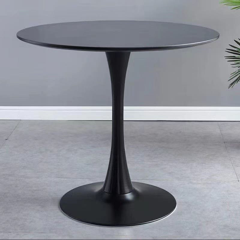 Round White Tulip Dining Table for Apartment & Small Spaces