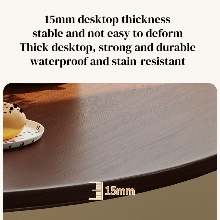 Round White Tulip Dining Table for Apartment & Small Spaces