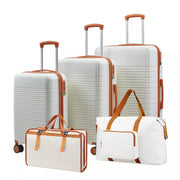 5-Piece PP Luggage Set with TSA Lock & Silent Spinner Wheels