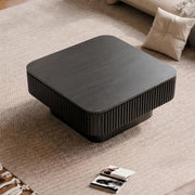 Storage Coffee Table, 31.5-Inch Square with Hidden Flip-Top Lid
