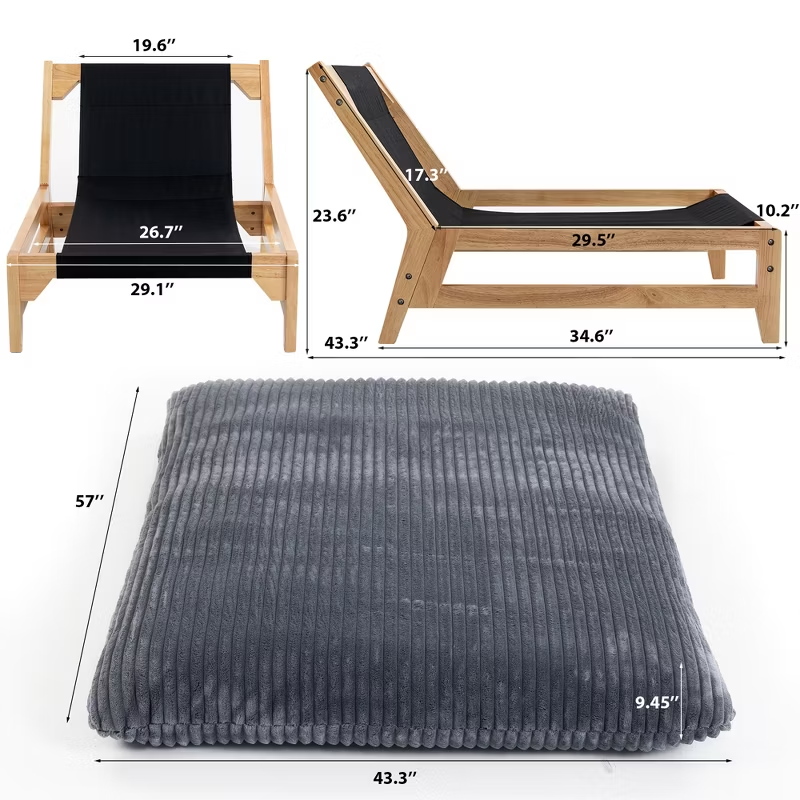 Bean Bag Chair for Adults Accent Armless Lazy Sofa Casual Single Sofa with Backrest for Living Room Bedroom 1pc