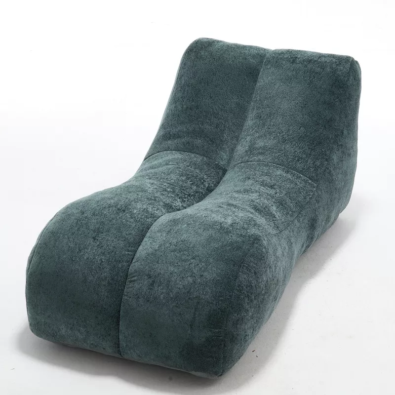 Creative Bean Bag Sofa for Adults High-Density Sponge Ergonomic Curve Living Room Bedroom 1pc
