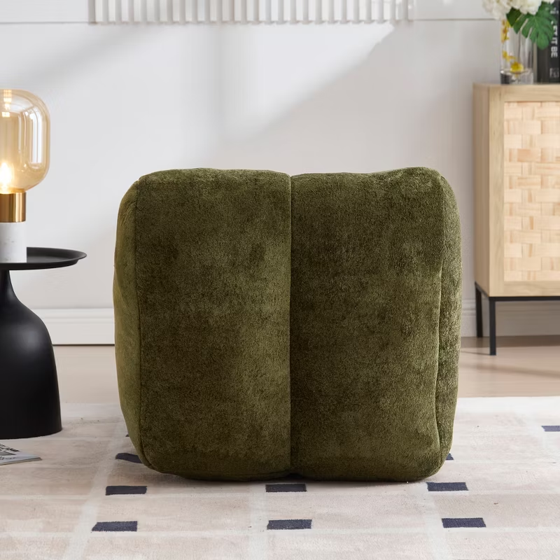 Creative Bean Bag Sofa for Adults High-Density Sponge Ergonomic Curve Living Room Bedroom 1pc
